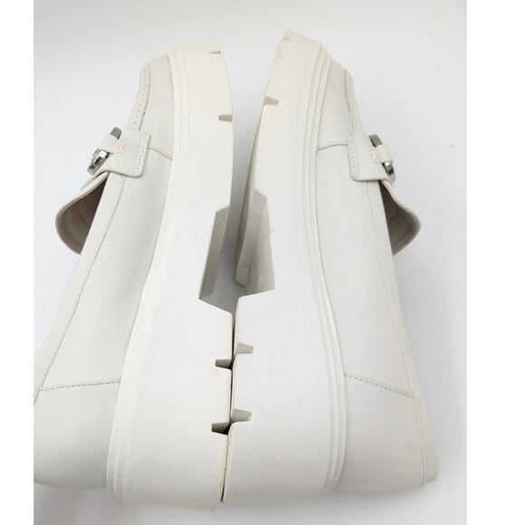 Aldo Miska Chunky Loafers Women's White/silver size US10 EU41 - Picture 7 of 15